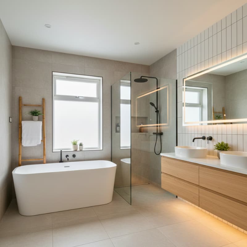 Rénovation complète de salle de bain